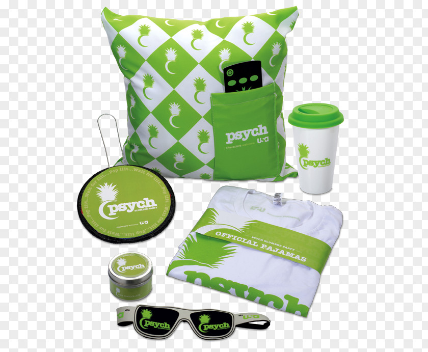 Creative Gifts PSYCH Slumber Party Television Show USA Network PNG