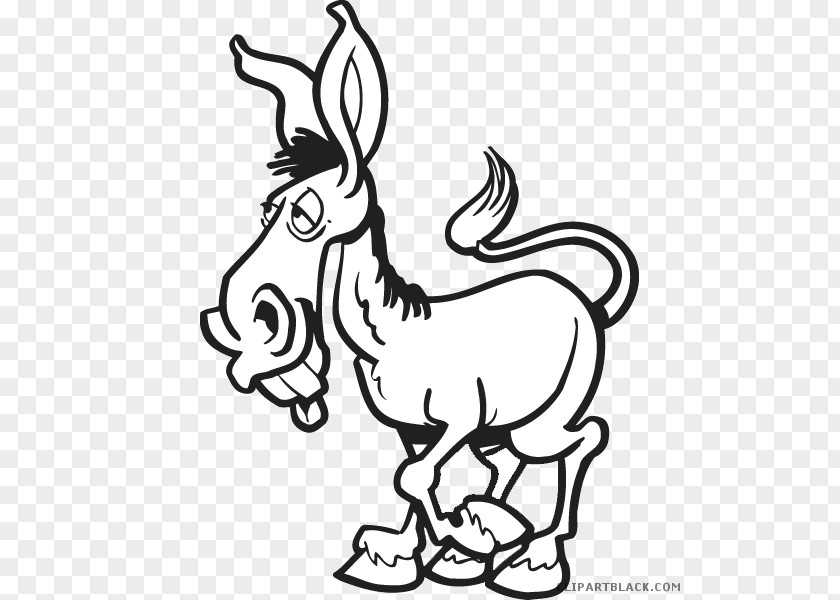 Donkey Drawing Clip Art Cartoon Vector Graphics PNG