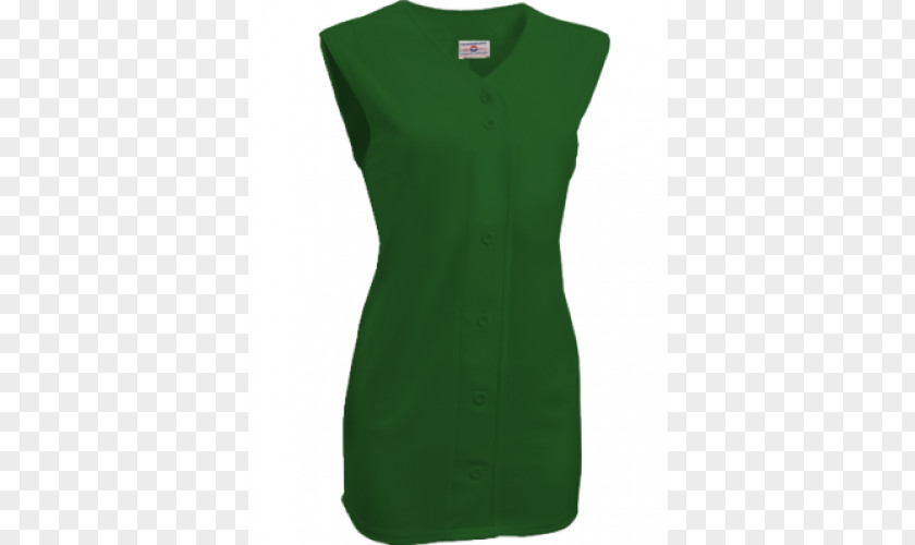 JERSEY NUMBER Green Sleeve Dress Neck PNG