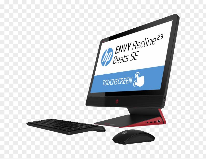 Office Depot Hp Laptop Computers Hewlett-Packard All-in-one HP Envy Recline TouchSmart 27 Desktop PNG