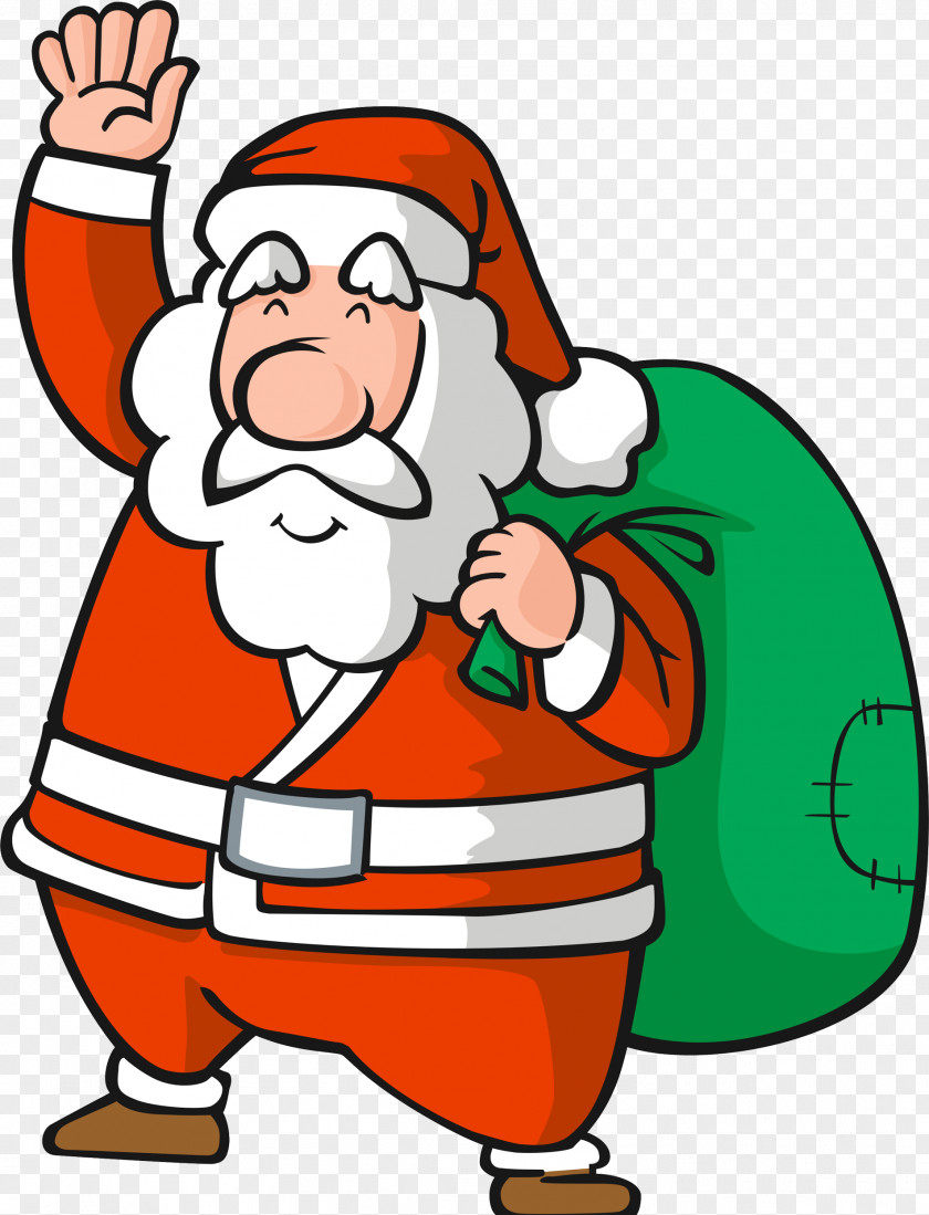 Santa Claus Christmas Clip Art PNG