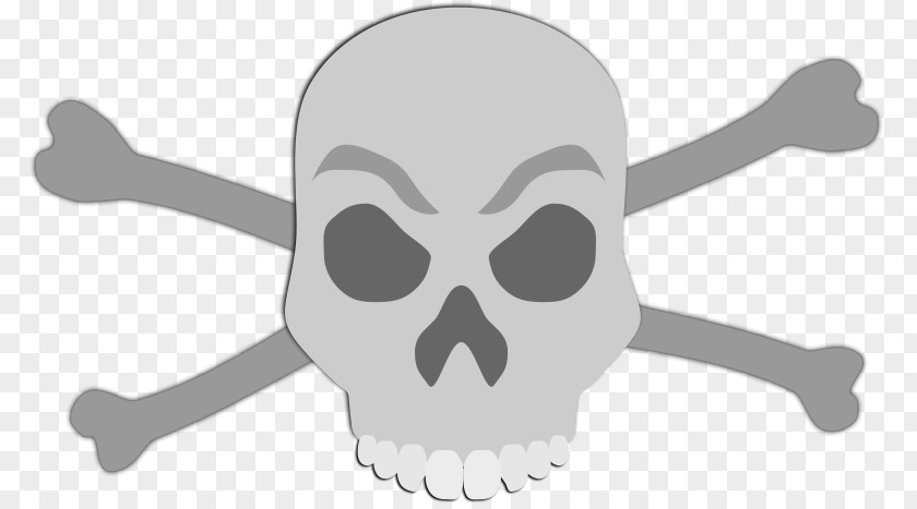 Skull And Crossbones Clip Art Vector Graphics PNG