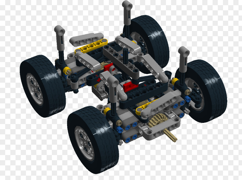 Car Tire Axle Wheel Lego Technic PNG