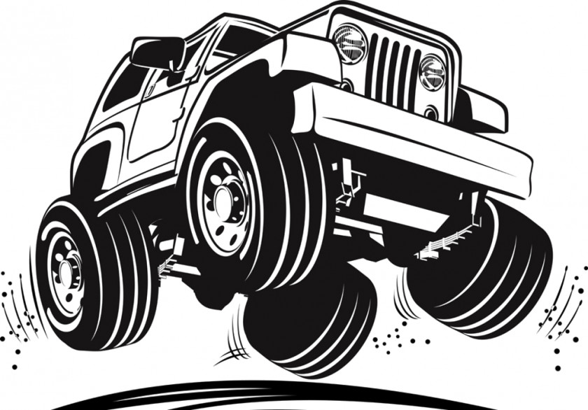 Jeep Wrangler Car Vector Graphics Clip Art PNG