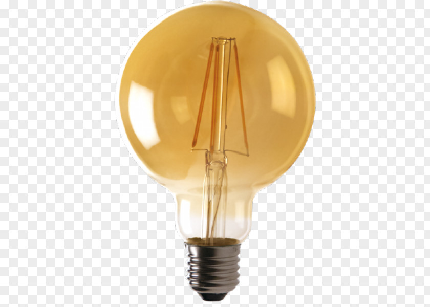 Led Filament Incandescent Light Bulb LED Lamp Light-emitting Diode PNG