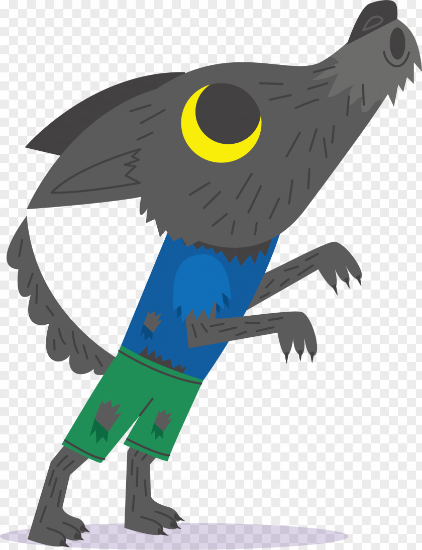 The Transformed Werewolf Mongolian Wolf PNG