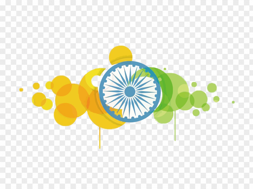Vector Circular Stitching India Independence Day Indian Flag Of August 15 PNG