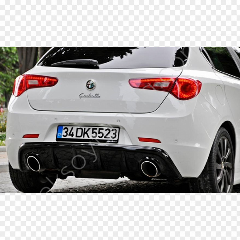 Alfa Romeo Giulietta Exhaust System Sports Car PNG