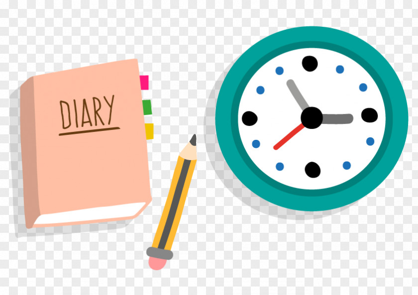 Book Clock Time Study Notes Euclidean Vector Algebra Travel Icon PNG