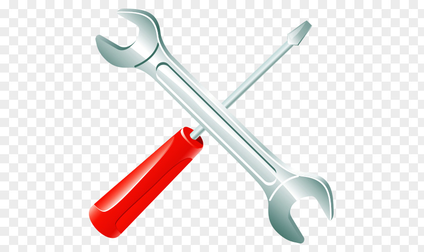 Cartoon Wrench Screwdriver PNG