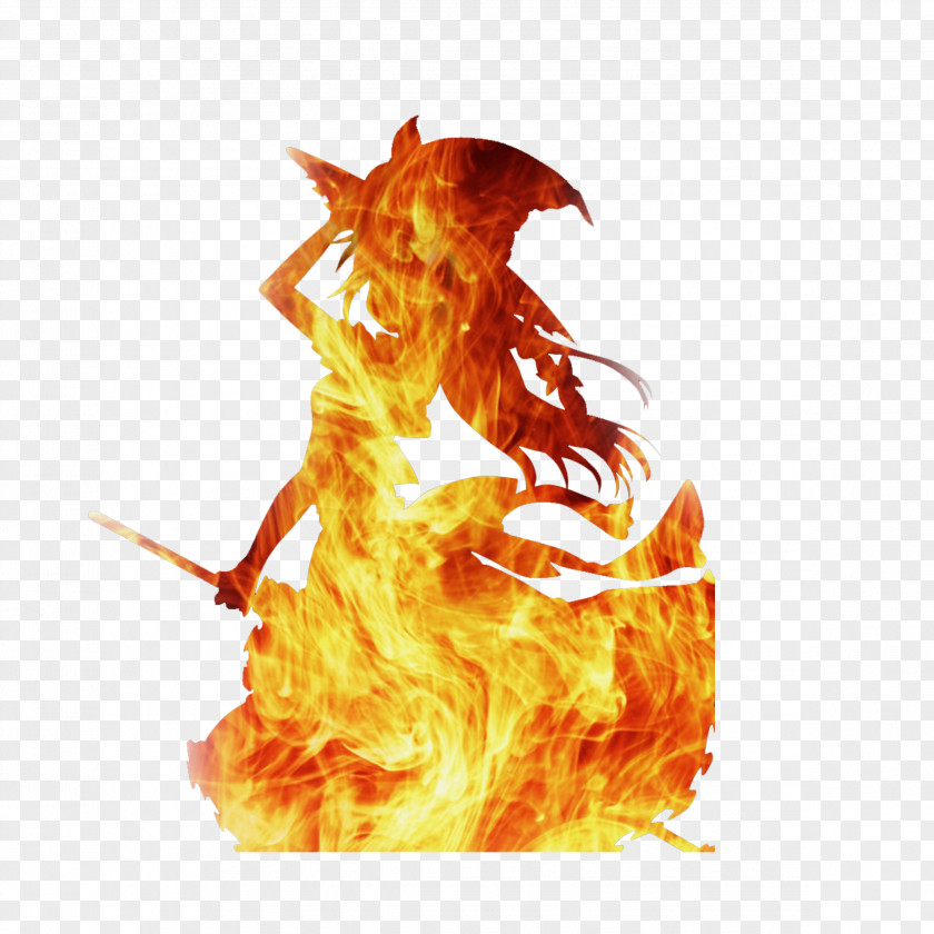 Fire Elemental And Fury PNG