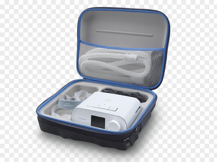 Open Case Continuous Positive Airway Pressure Non-invasive Ventilation Respironics, Inc. Patient Therapy PNG