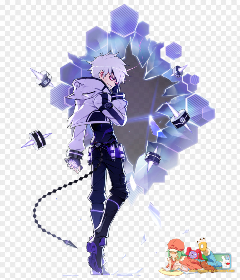 Time Elsword Travel Character Art PNG