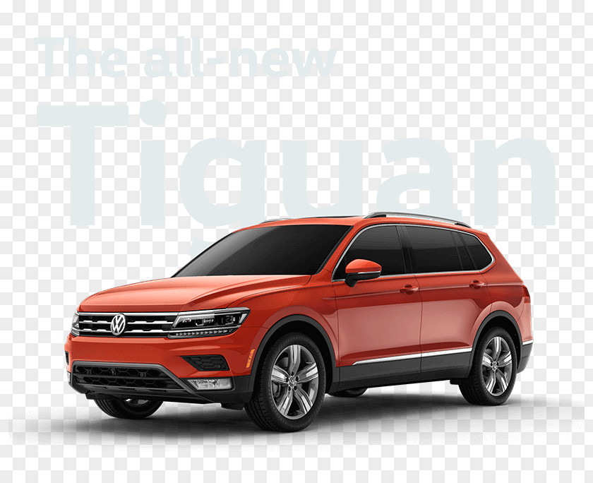 Volkswagen 2018 Tiguan 2.0T SEL Premium Sport Utility Vehicle Golf PNG