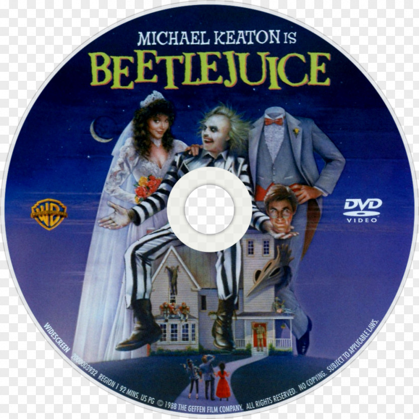 BeetleJuice Beetlejuice DVD Film Actor Dark Humor PNG