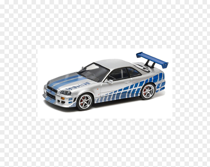Car Nissan Skyline GT-R Brian O'Conner The Fast And Furious PNG