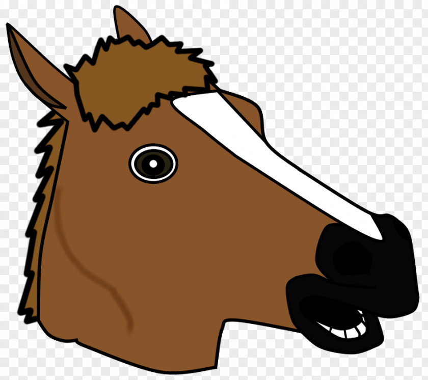 Horse Head Mask Clip Art PNG