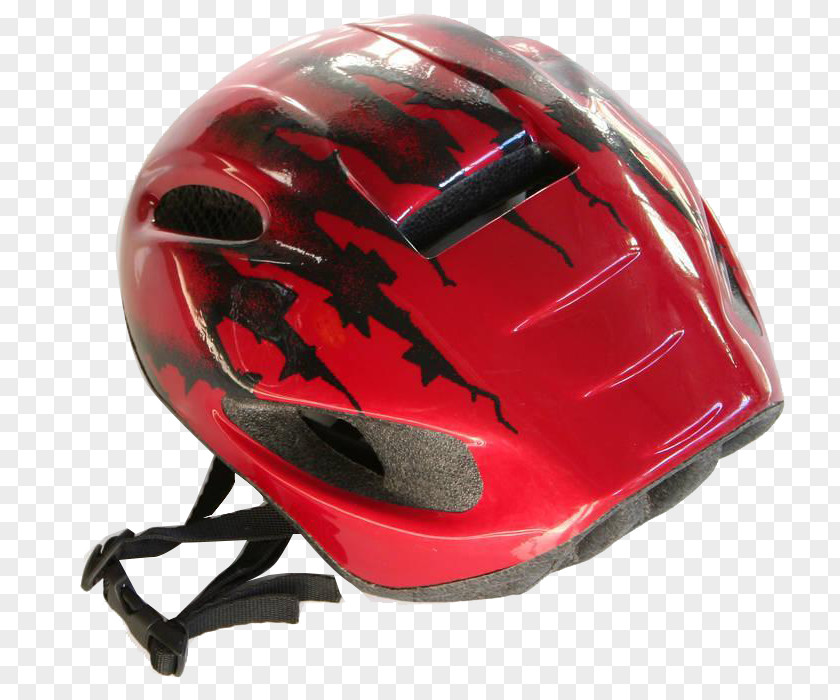 Red Helmets Bicycle Helmet Motorcycle Lacrosse PNG
