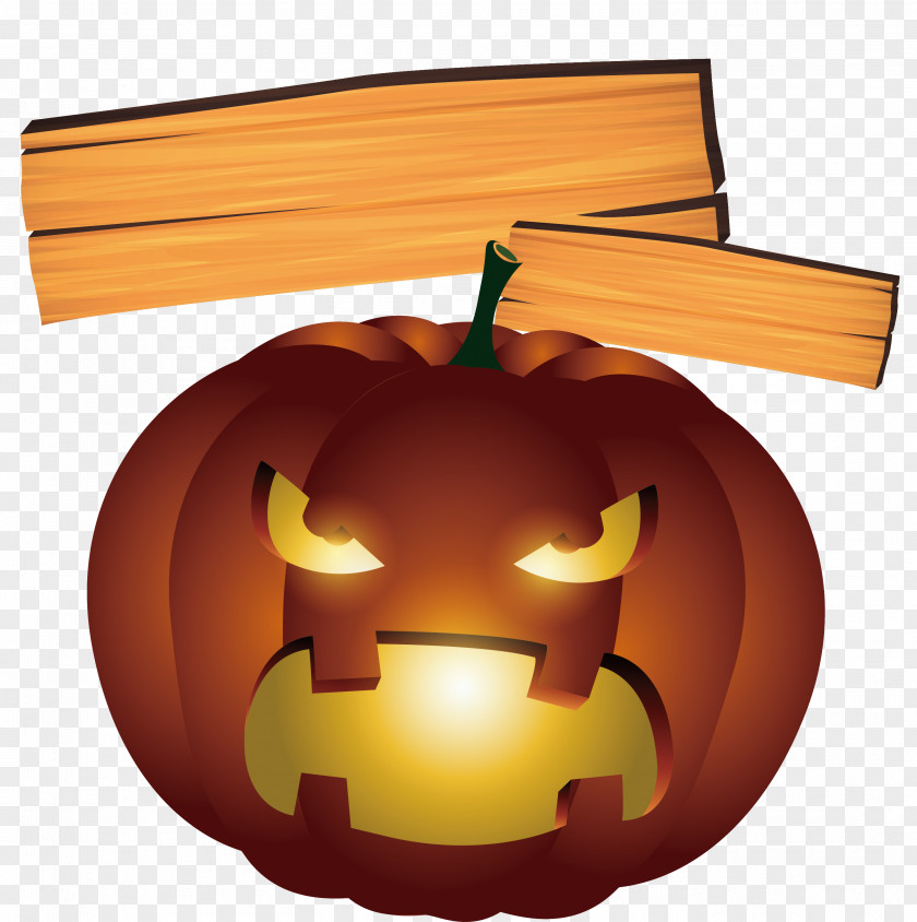 Vector Crazy Pumpkin Halloween Jack-o-lantern Stingy Jack PNG