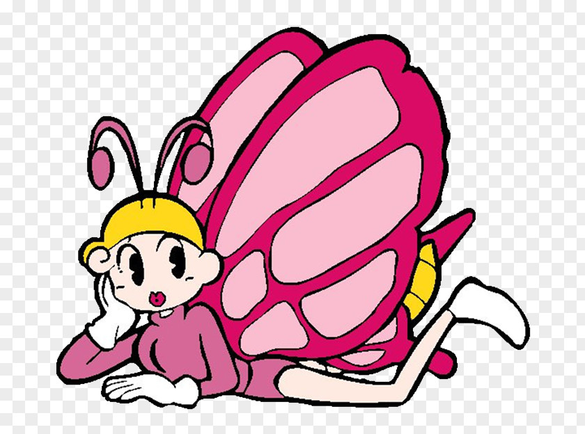 Cartoon Butterfly Fairy Insect PNG