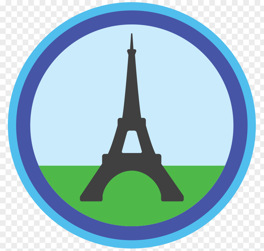 Eiffel Tower Scout Badge Till We Cover Pop-Up SLNGHR Sample Sale Event Collecting PNG