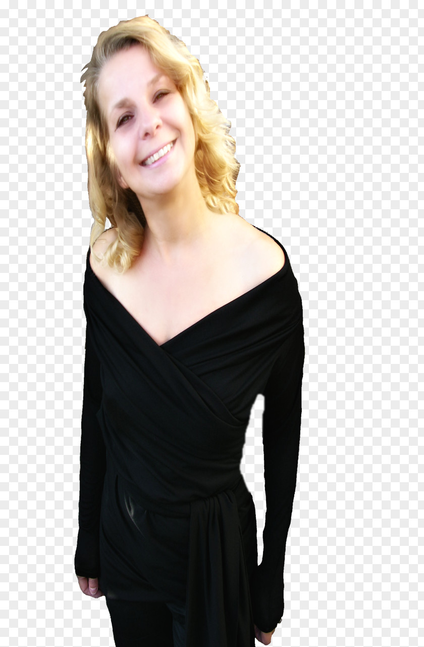 Model Little Black Dress Shoulder Photo Shoot Sleeve PNG