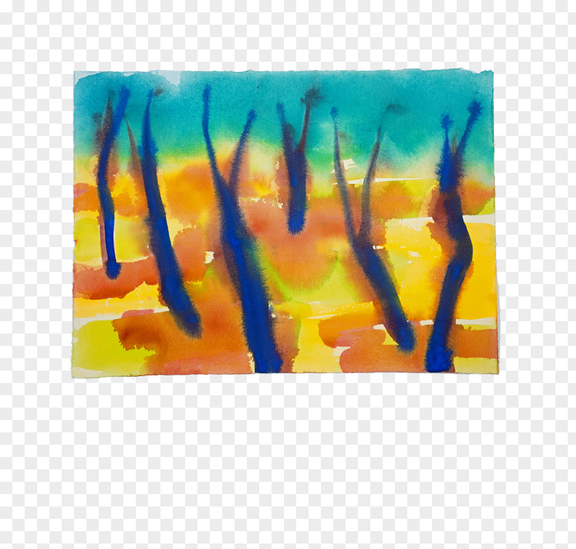 Painting Watercolor Acrylic Paint Tree PNG