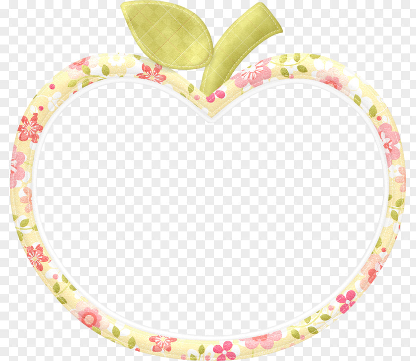 Apple Wreath III Film Frame Clip Art PNG