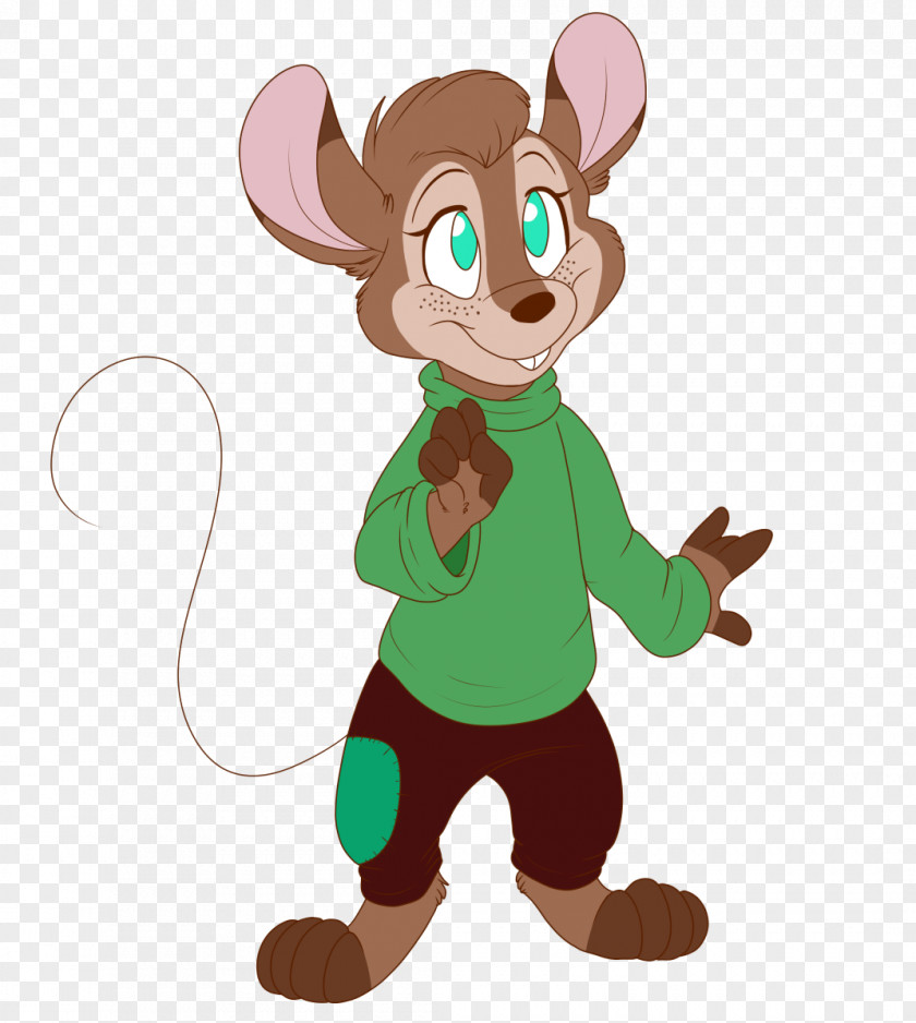 Computer Mouse Character Clip Art PNG