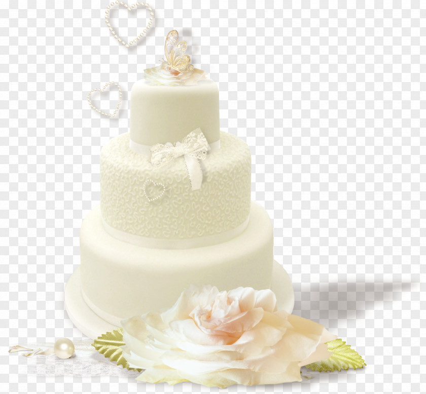 Creative Wedding Cake Torte Buttercream PNG