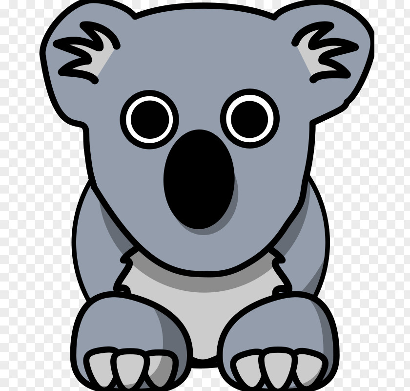 Funny Elephant Cartoon Koala Clip Art PNG