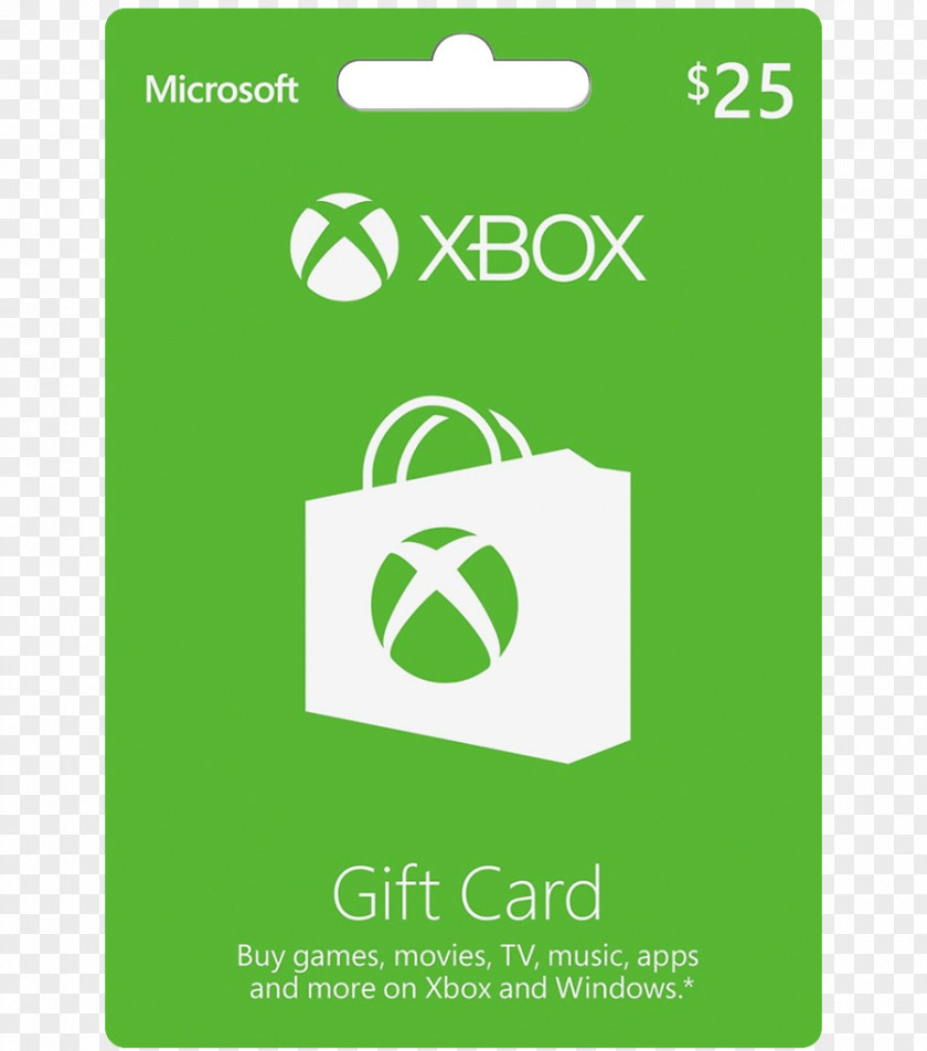 Gift Card Amazon.com Xbox Live One PNG