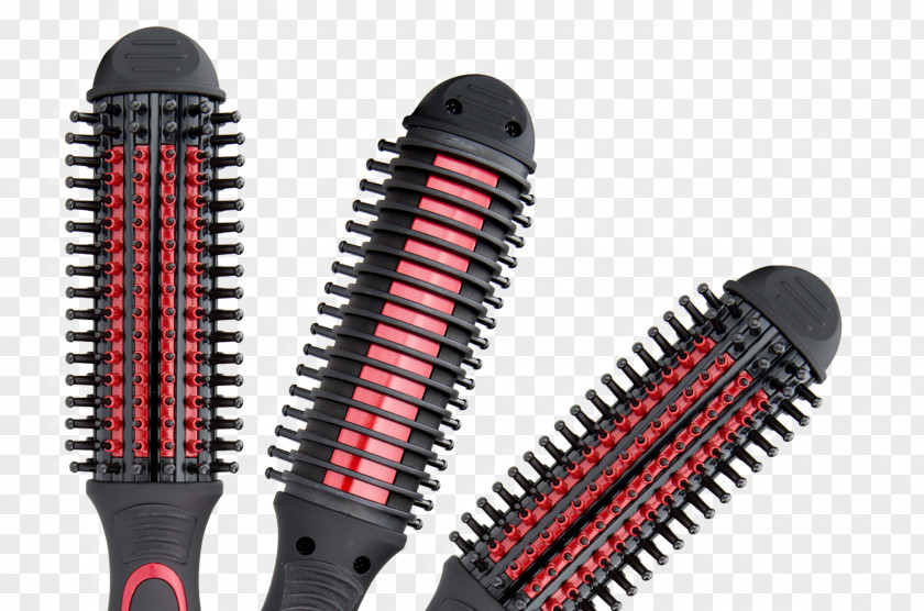 Hair Brush Comb Iron Styling Tools Hairdresser PNG