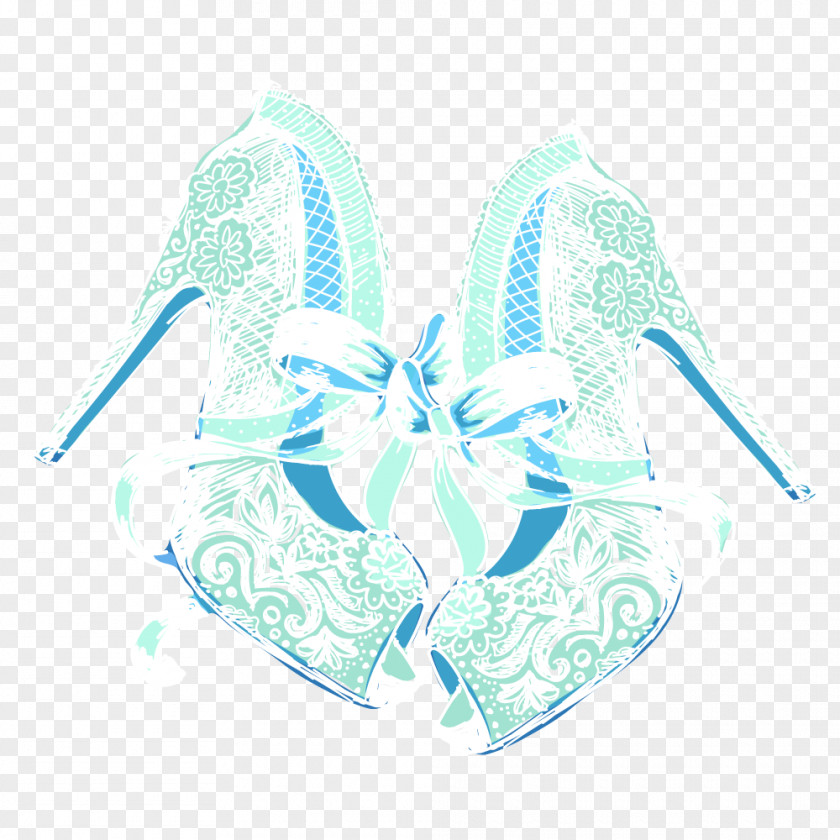 Lace Shoes Shoelaces High-heeled Footwear PNG