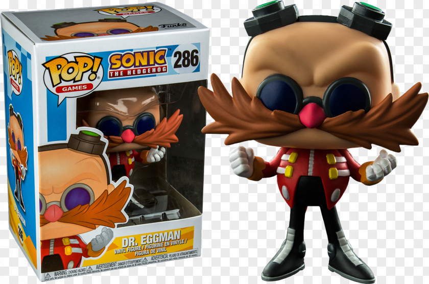 Shadow The Hedgehog Action Figure Doctor Eggman Sonic Mania Funko PNG