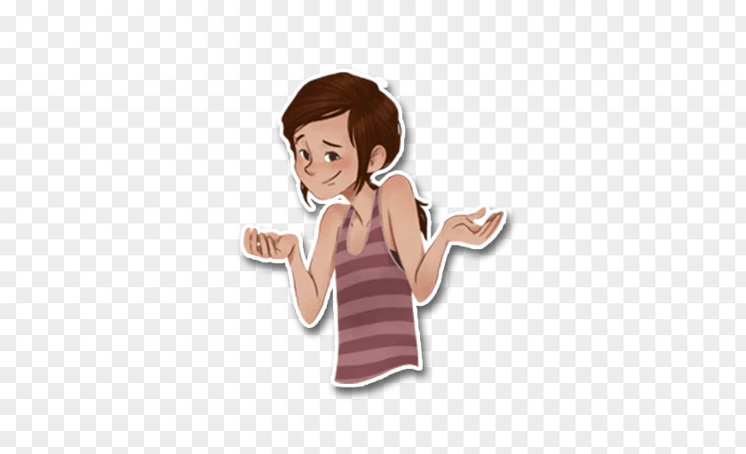 Stuck Sticker Telegram The Last Of Us PNG