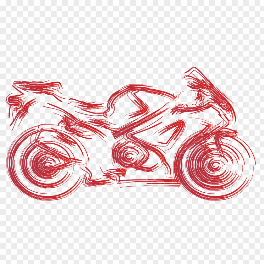 Vector Flow Bright Color Motorcycle Flattened Car Kawasaki Motorcycles Vehicle Driver's License PNG