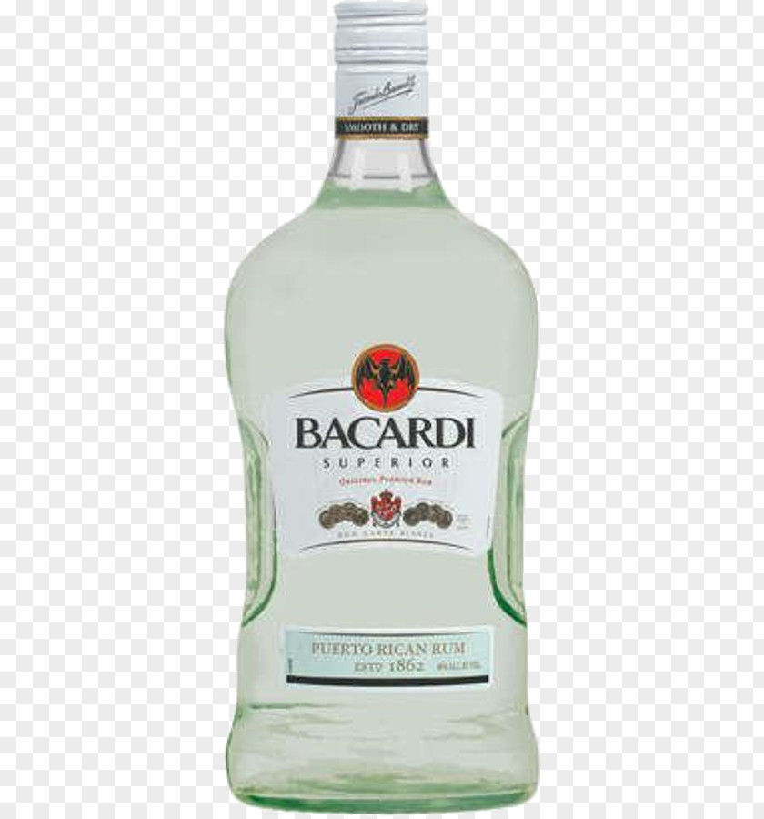 Wine Bacardi Superior Light Rum Distilled Beverage Cachaça PNG