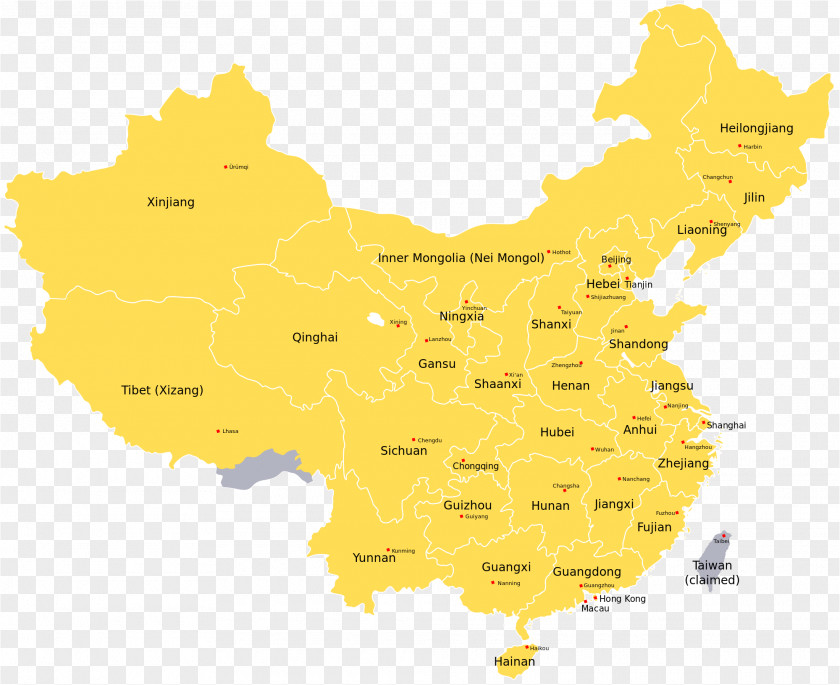 China Hanzhong Zhanjiang Taiyuan Hotan Map PNG