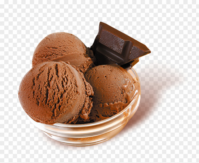 Chocolate Ice Cream Snow Cone Gelato Chocolate-covered Bacon PNG