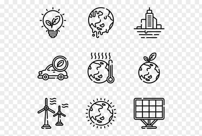 Global Business Icon Design Clip Art PNG