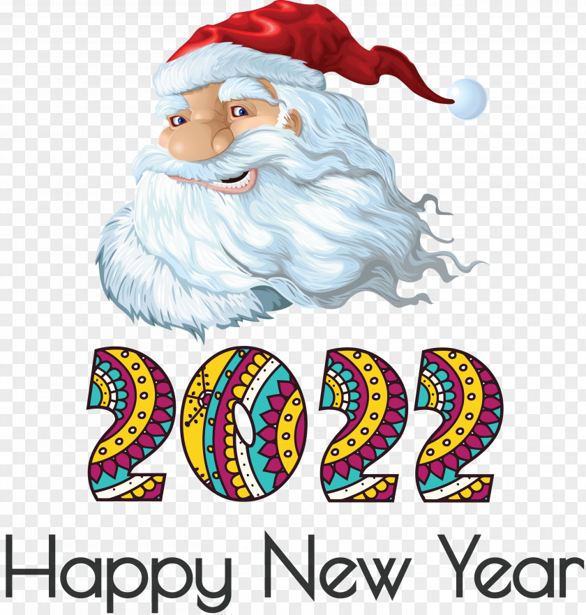 2022 Happy New Year PNG