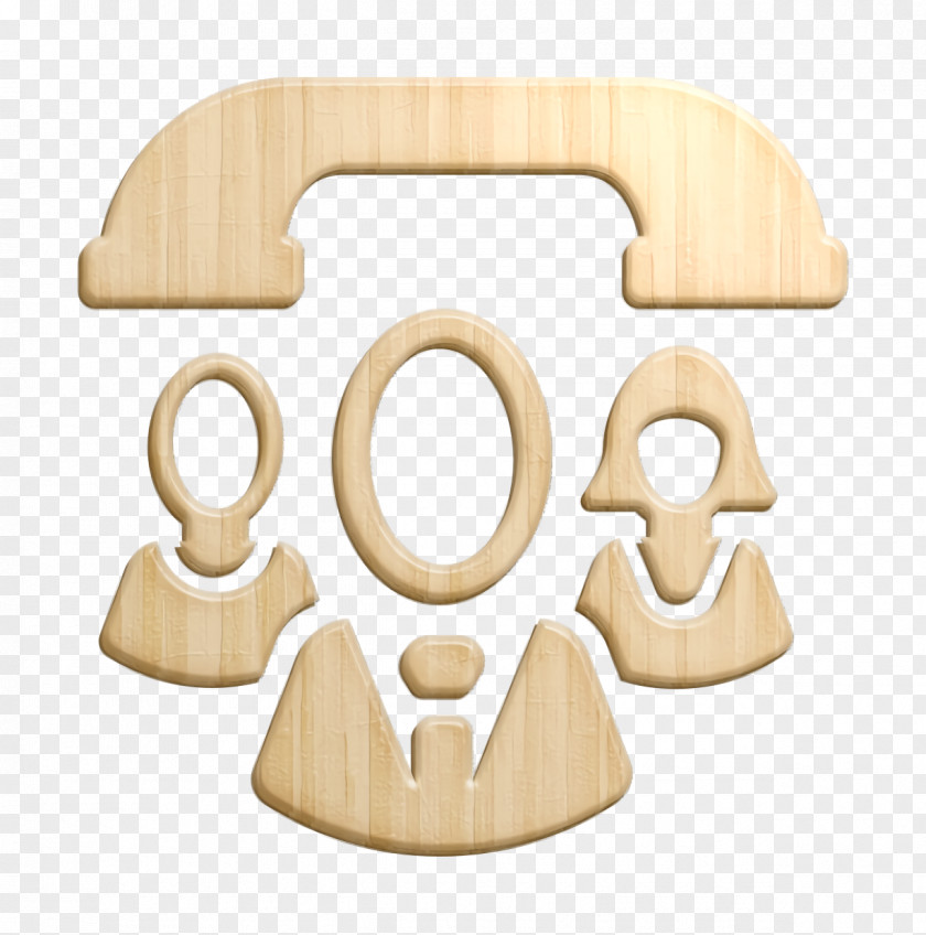 Connected People Icon Call Center PNG