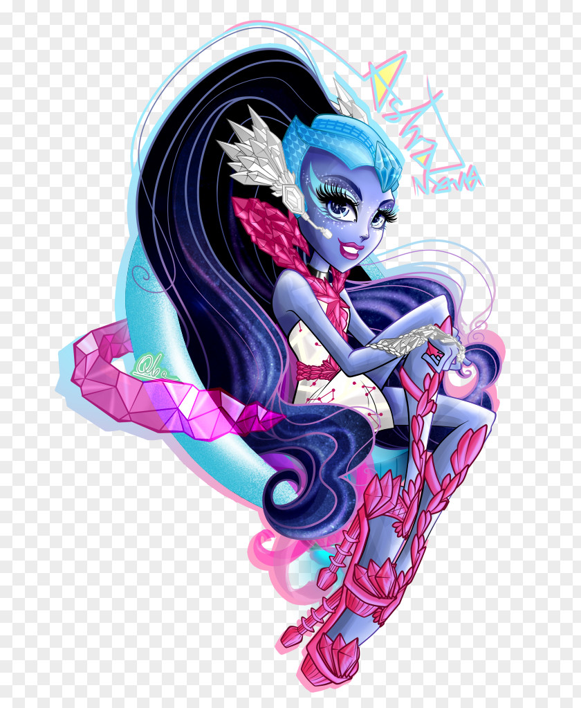 Doll Monster High Ever After Frankie Stein Mattel PNG