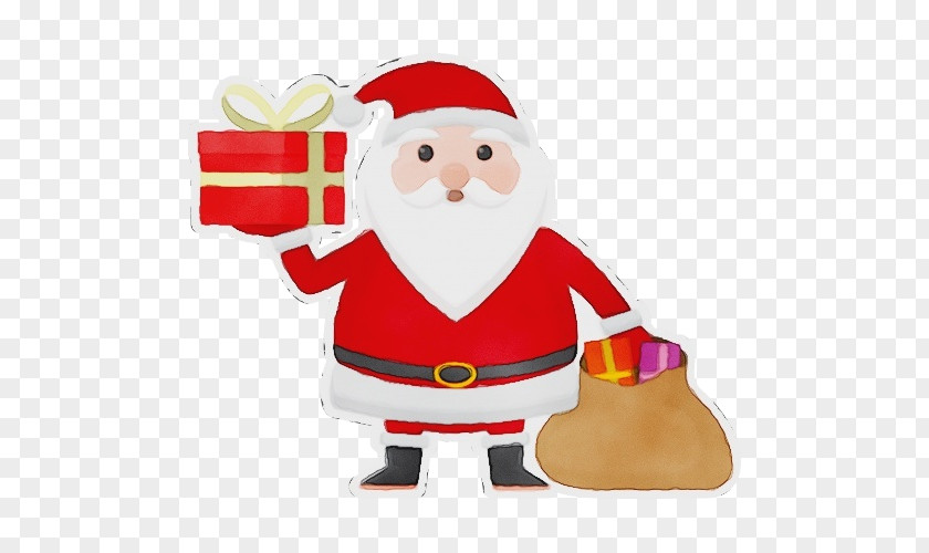 Figurine Christmas Santa Claus PNG