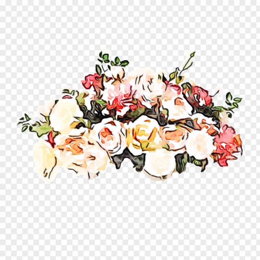 Garden Roses Cut Flowers Floral Design PNG