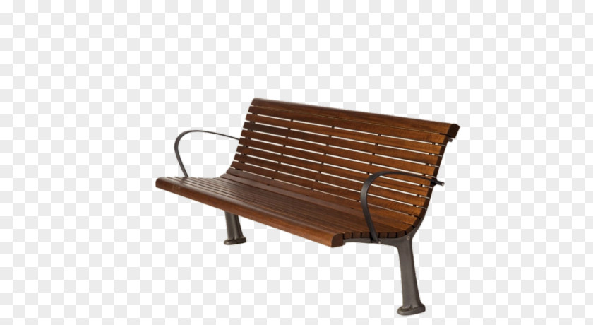 Park Chair Bench Wood Banc Public Steel Metal PNG
