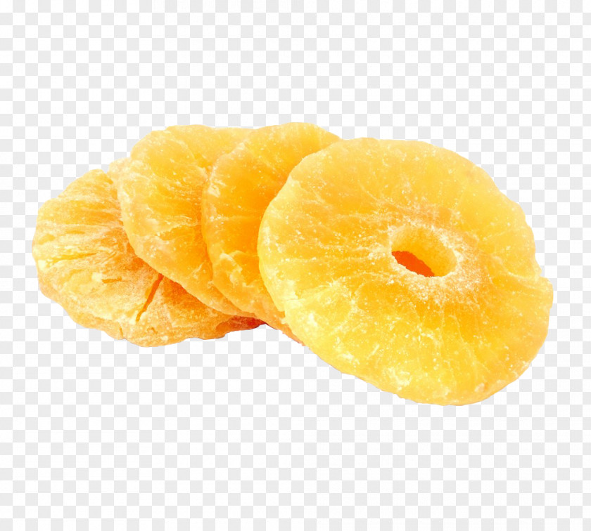 Pineapple Succade Vegetarian Cuisine Dried Fruit PNG
