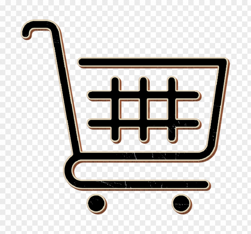 Retail Icon Supermarket Shopping Cart PNG