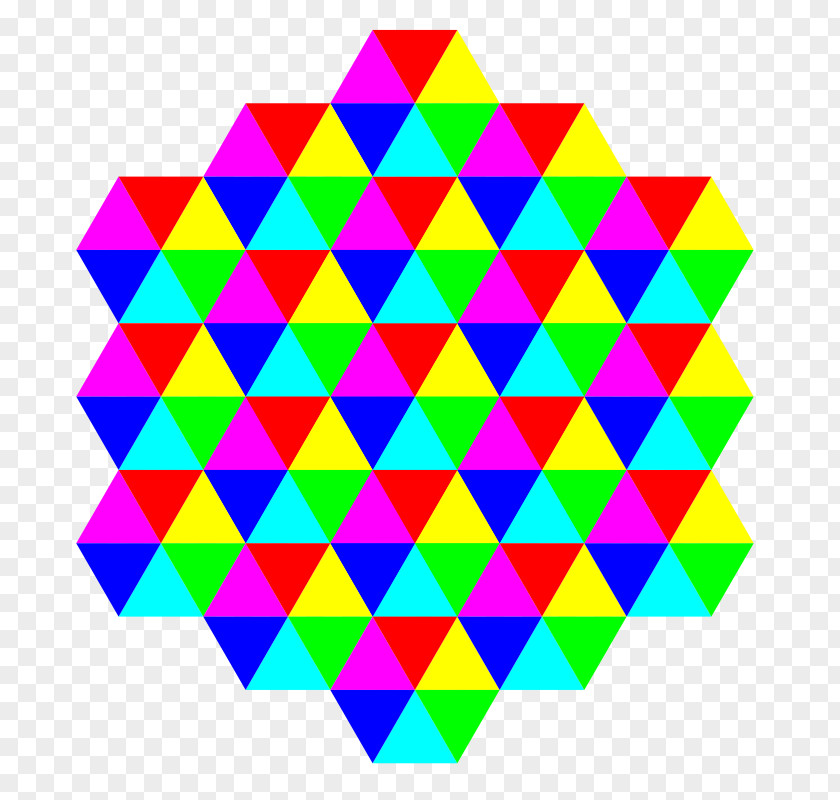 Shape Tessellation Penrose Triangle Hexagonal Tiling PNG